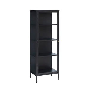 CARMEL Display Cabinet 57x160cm - Black