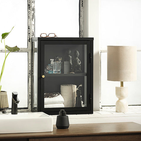 CARMEL Wall Cabinet 45cm - Black - innovatec.com.au