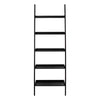 MILT Leaning Bookcase 66cm - Black