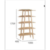 KEIR Shelf Unit 100cm - Natural