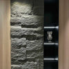 WOODFLEX FLEXIBLE PU STONE PANEL - STONE SKIN Black - 1200 x 600mm