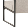 CALIBRA Single Seater Lounge Chair - Black & Grey