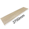 WOODFLEX Flexible Wooden Slat Wall Panel - Oak Veneer - 2700mm x 595mm - Half Round