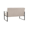 CALIBRA 2 Seater Sofa - Black & Grey