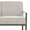 CALIBRA 2 Seater Sofa - Black & Grey