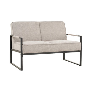 CALIBRA 2 Seater Sofa - Black & Grey