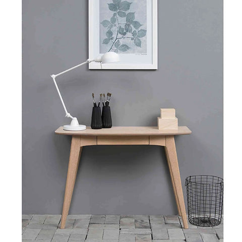 VIVEKA Study Desk 105cm -  Natural