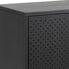 NEWTON 3 Doors Sideboard 120cm - Black