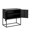 NEWTON 2 Door Sideboard 82cm - Black