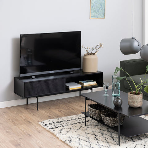 KREMAN Entertainment TV Unit 140cm - Black