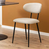 Denise Dining Chair - Beige & Black