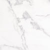 BAROSSA Side Table Marble look 40cm - White