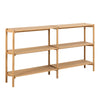 BRAIDWOOD Bookcase 169cm - Oak