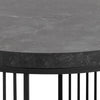 STRINGTON Round Coffee Table 65cm - Black