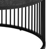 STRINGTON Round Coffee Table 65cm - Black