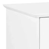 SABINE Sideboard Buffet 180cm - White/Black