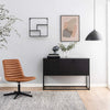 NEWTON 3 Doors Sideboard 120cm - Black