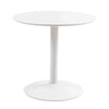 TITAN Round Dining Table 80cm - White