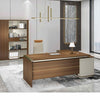 ANDERSON Display Unit 200cm - Hazelnut & Beige