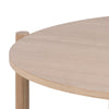 ANTAL Round Coffee Table 80cm - Oak