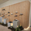 WOODFLEX Flexible Wooden Slat Wall Panel - Oak Veneer - 3000mm x 600mm - Trapezium