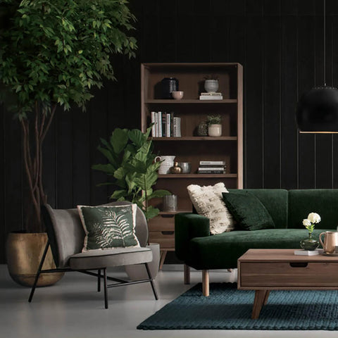 AVENIR Lounge Chair - Grey & Green