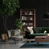 AVENIR Lounge Chair - Green & Dark Green