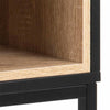 BATLEY Study Desk Console 91.5cm - Black & Natural