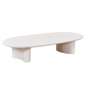 TREVINO Round Coffee Table 165cm - Off-White