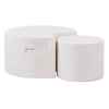 TREVINO  Nest of Tables 80-50cm - Off-White