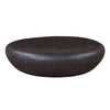 TREVINO Microcement Round Coffee Table 100cm - Charcoal