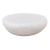 TREVINO Microcement Round Coffee Table 100cm - Off-White