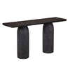 TREVINO Microcement Console Table 150cm - Charcoal