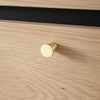 KAIDAN Study Desk 120cm - Oak & Black