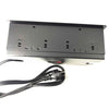 In Desk Cable Management Cubby Power, USB, HDMI & Data Box - 26.5cm -  Black