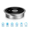 In Desk Wireless Charging and USB Cable Cubby Management Dock