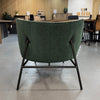 AVENIR Lounge Chair - Green & Dark Green