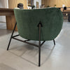 AVENIR Lounge Chair - Green & Dark Green