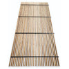 WOODFLEX Outdoor Hard Wood Slat Wall Fence Batten Screen Cladding - 2400mm x 600mm