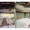 WOODFLEX Flexible Outdoor Hard Wood Batten Pool Fence Cladding - Oak & Black - 2400mm x 600mm