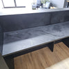 HALO Reception Desk 240cm - Black