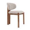 BERLY Dining Chair - White & Oak