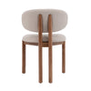 BERLY Dining Chair - White & Oak