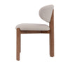 BERLY Dining Chair - White & Oak