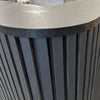 HALO Reception Desk 180cm - Black