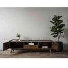 BREDA Entertainment TV Unit 180cm - Walnut