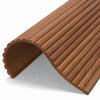 WOODFLEX Flexible Wooden Slat Wall Panel - Walnut Veneer - 2700mm x 600mm - Half Round 37mm