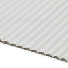 WOODFLEX WHITE PRIMED FLEXIBLE UNDER BENCH - HALF ROUND 27 - 900mm X 600mm