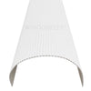 WOODFLEX WHITE PRIMED FLEXIBLE - HALF ROUND 37 - 2700mm x 600mm
