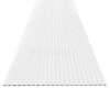WOODFLEX WHITE PRIMED FLEXIBLE UNDER BENCH - HALF ROUND 27 - 900mm X 600mm